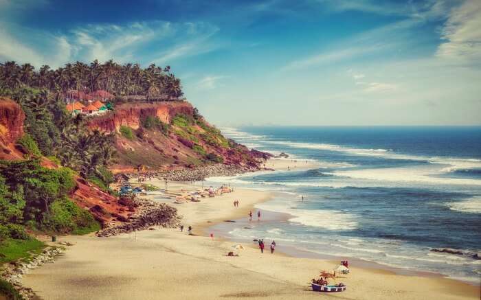 Perfect day at Varkala Beach