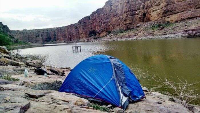 camping near the Pennar river in Gandikota is an awesome experience for travelers