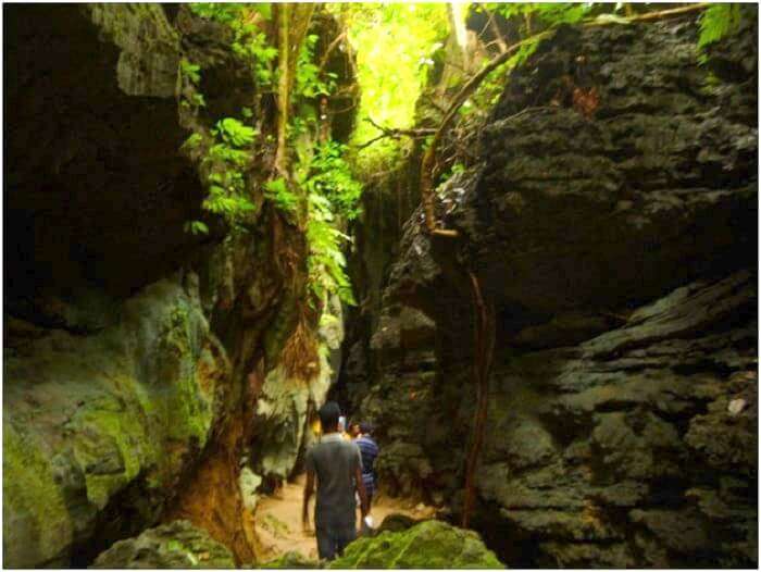 Trek to reach Baratang in Andaman