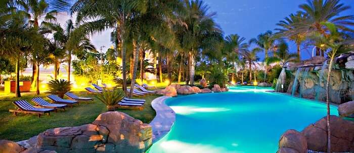 Amazing pool at the Meliá Marbella Banús in Spain