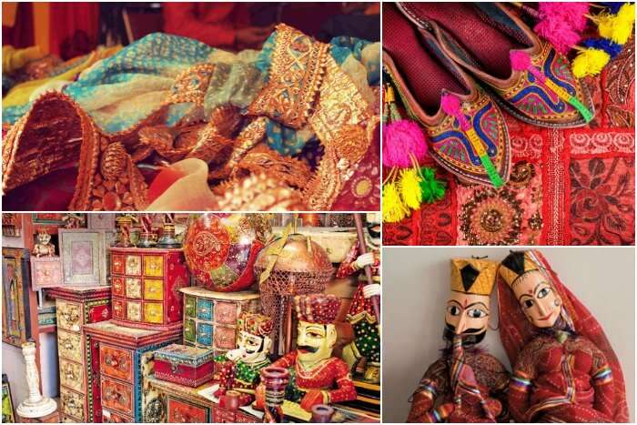 Shop till you drop in the bustling, colourful streets of Jaipur