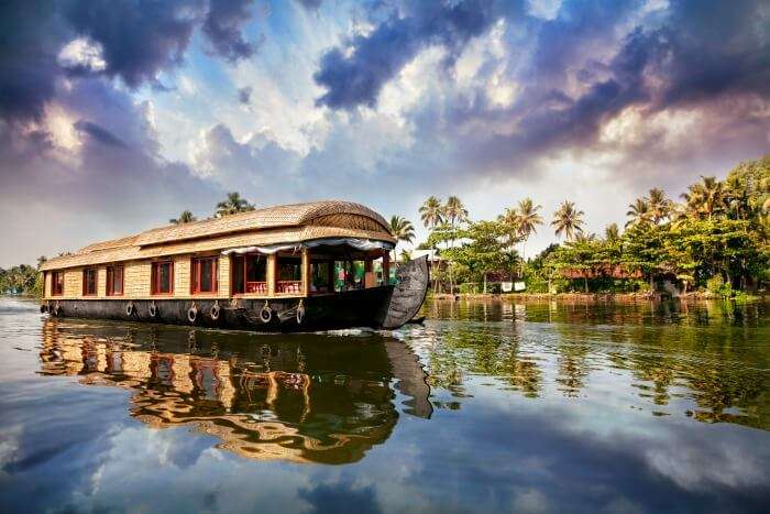 Houseboat in Alleppey Backwaters