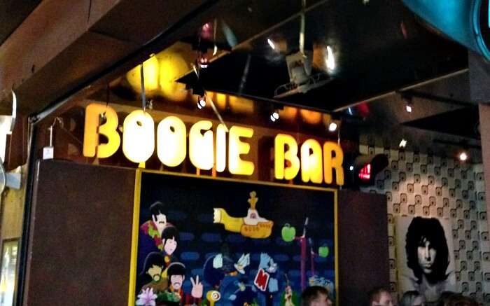 Boogie Bar in Ao Nang - it is frequently visited by nightlife lovers