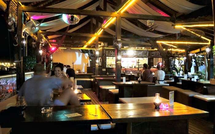 An inside view of Carlito’s Bar in Phi Phi Island