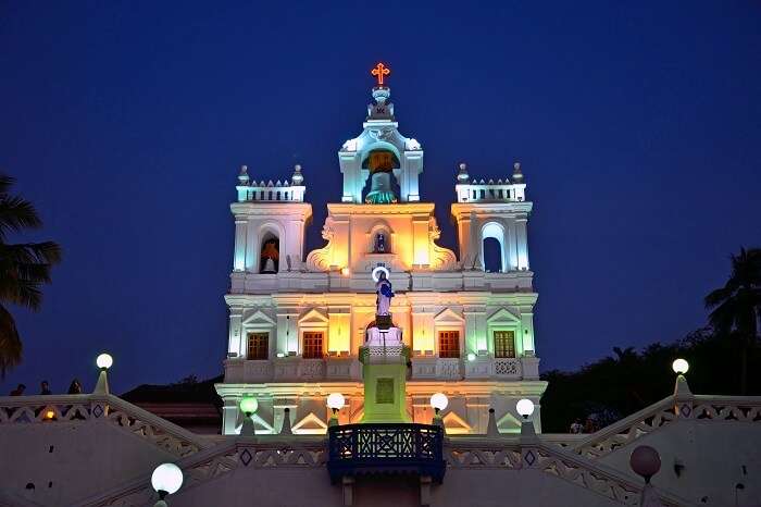 A midnight mass at the Church of Our Lady of the Immaculate Conception Goa