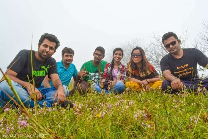 Kanika having a picnic in Chakrata