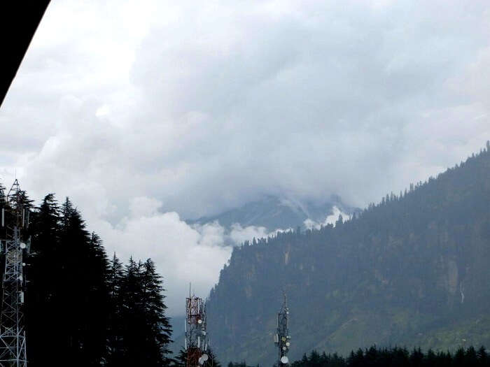 Mist and clouds in Lower Himachal