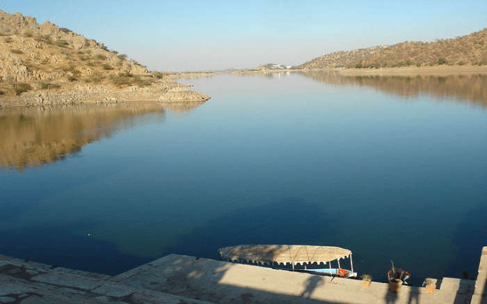 View of Jaisamand Lake 