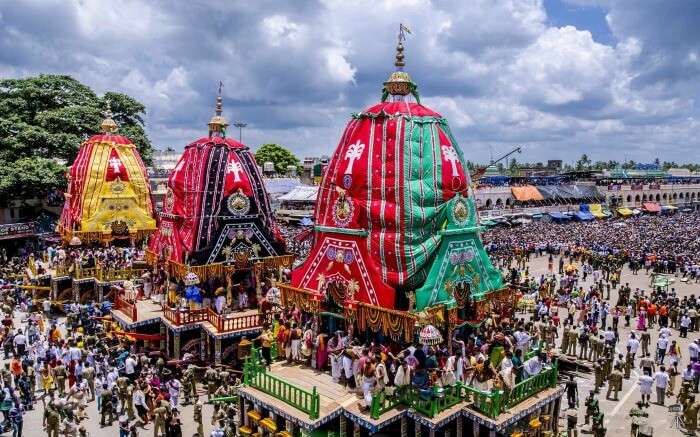 Rath Yatra celebration in Gujarat