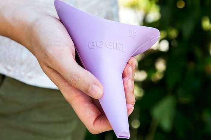 Female urination device by Go Girl