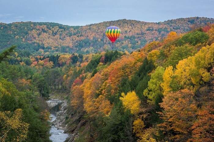 balloon over vermont