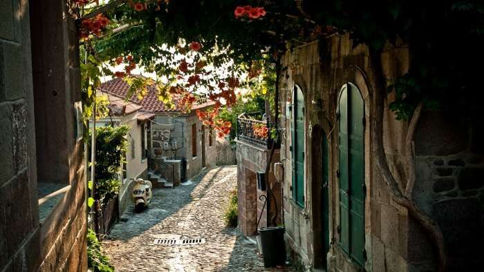 The enchanting streets and houses of France