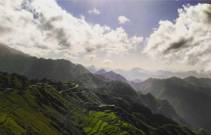 a mesmerising view of the hills from the sunset point