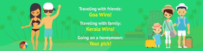 what's your pick out of goa & kerala?