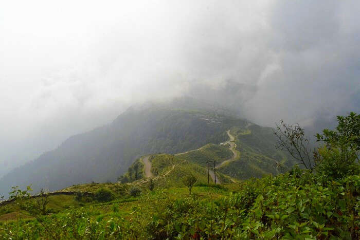 View of the hills from Chakrata