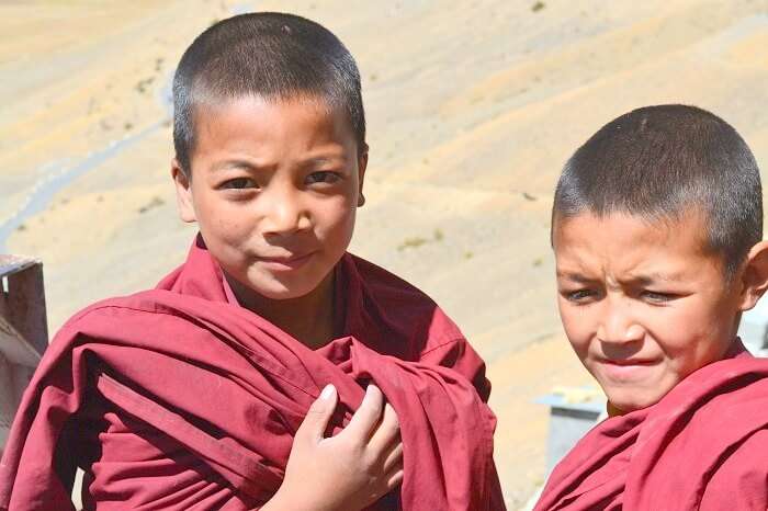 Monks in Kaza