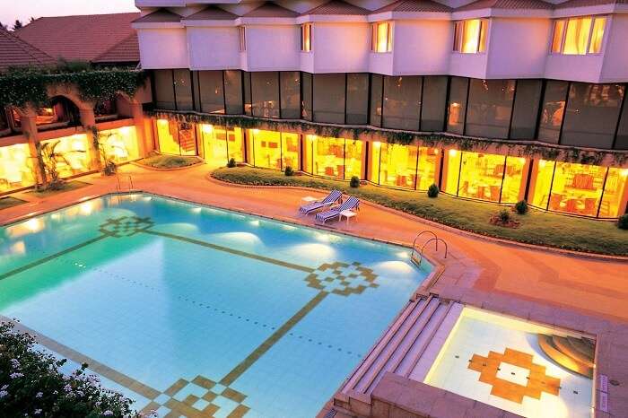 A snap of the swimming pool at The Gateway Hotel on Beach Road