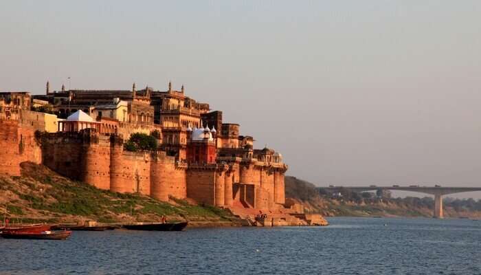 Ramnagar Fort view during day