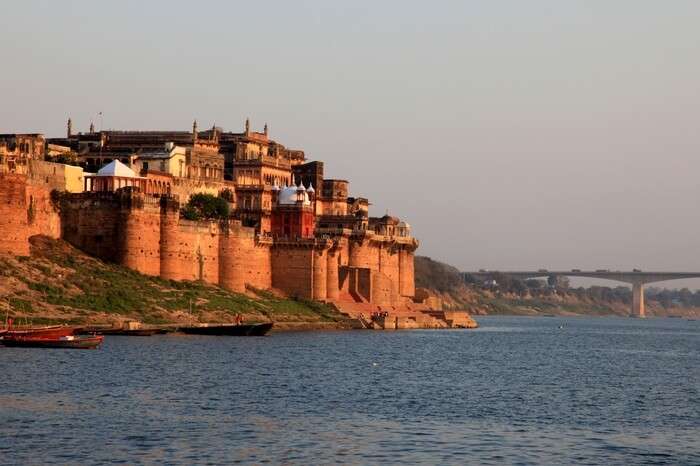 Ramnagar Fort view during day