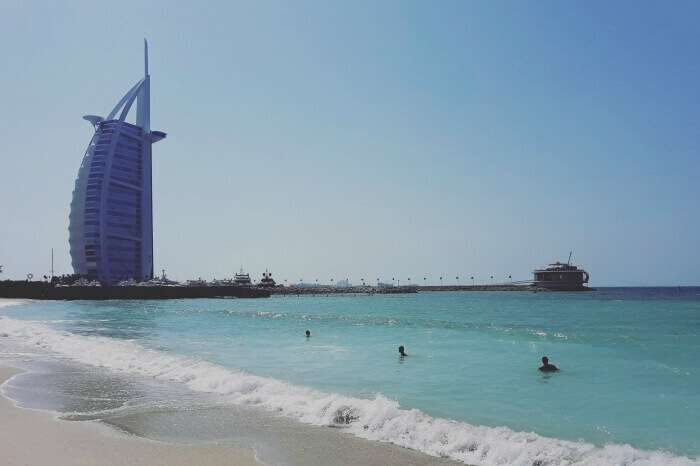 the jumeirah beach & burj al arab hotel