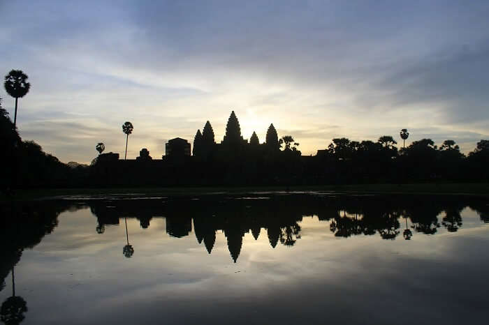 Morning beauty of Angkor Wat Temple