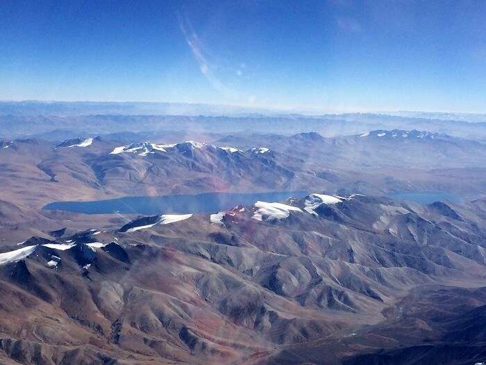 Aerial View of Tso Moriri