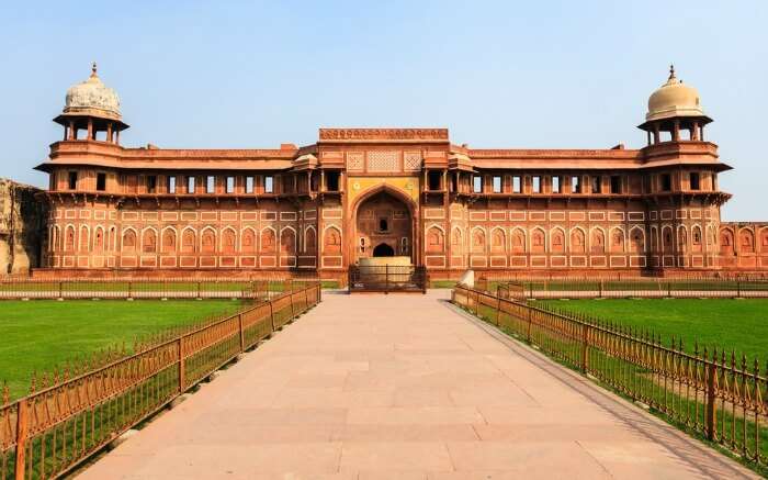 Jahangiri mahal palace in Agra fort