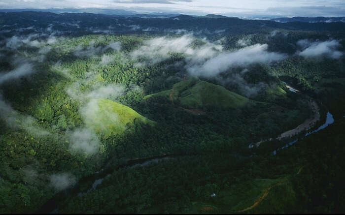  Aerial view of Cape York