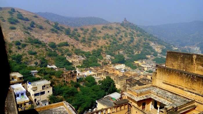 View from the top of the Nahargarh Fort