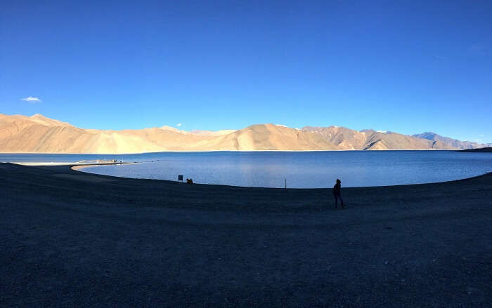 Beauty of Pangong Lake in Ladakh