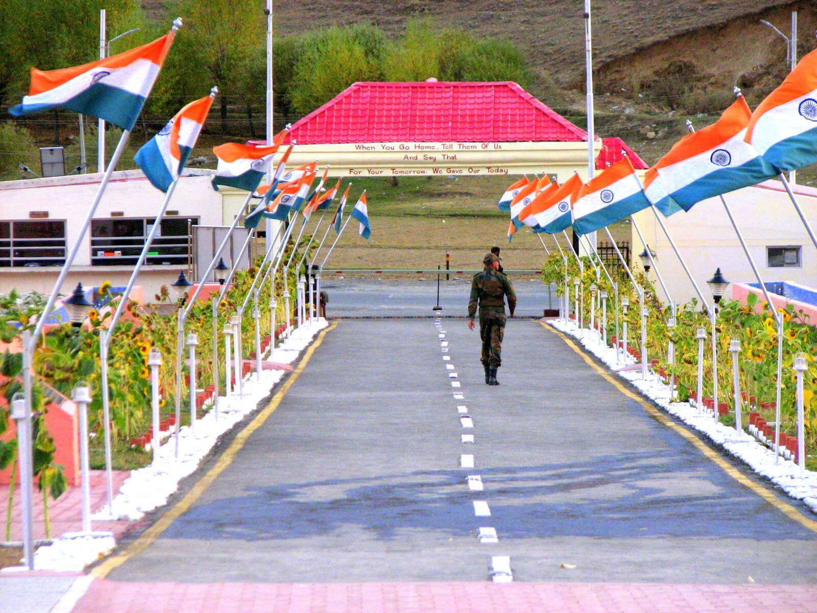 Indian solider posted in Ladakh