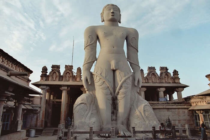 Statue of Lord Bahubali in Gomateshwara, Karnataka