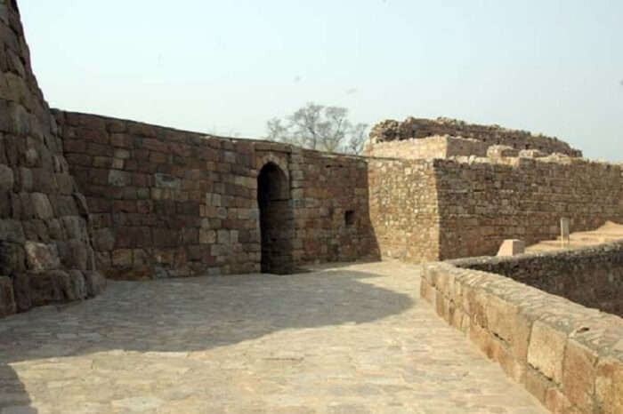 Tomb of Mohammed Tughlaqabadshah at Badarpur Zail in Delhi