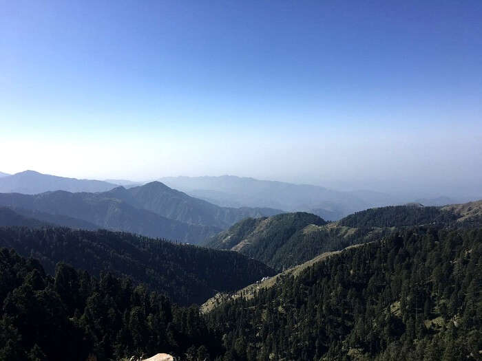 Peaks visible from Dalhousie