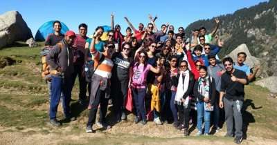 Dushyant on a weekend trip to Mcleodganj