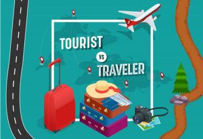 tourist vs traveler infographic: which one describes you?