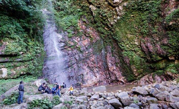 waterfall in tirthan