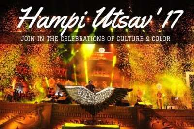 The grand opening ceremony of Hampi Utsav