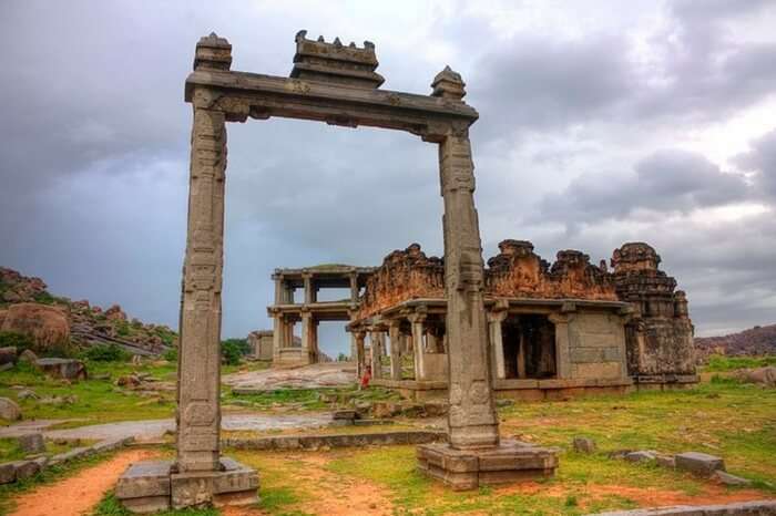King's balance in Hampi is a must visit attraction