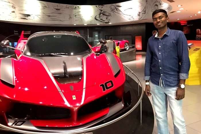 Stunning race cars in Dubai