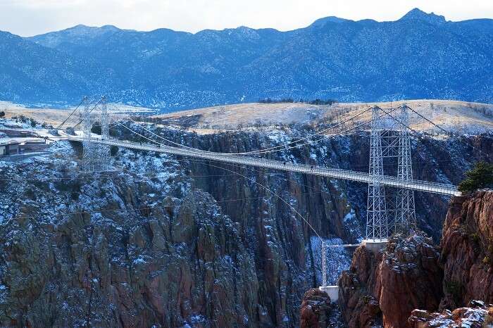 Royal Gorge Bridge over the Arkansas river