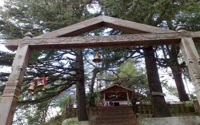 Entrance of Shiva Temple in Mukteshwar