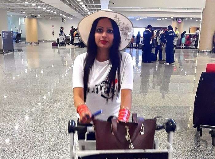 Suraj and his wife arrive in Bali