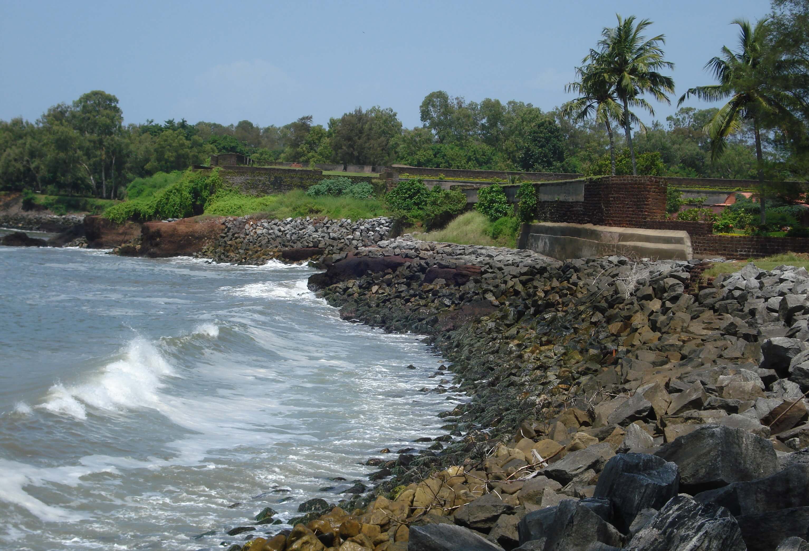 Kannur Fort by the sea