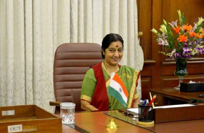 Sushma Swaraj in Office