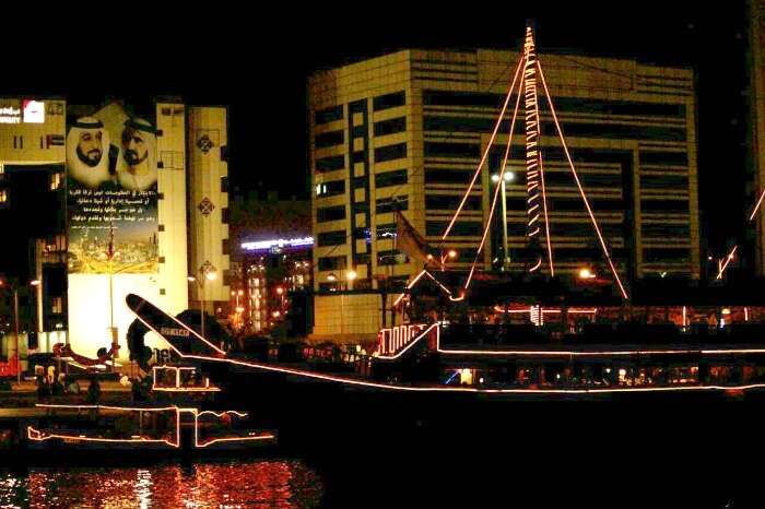 Sailing on a shining Dhow Cruise 