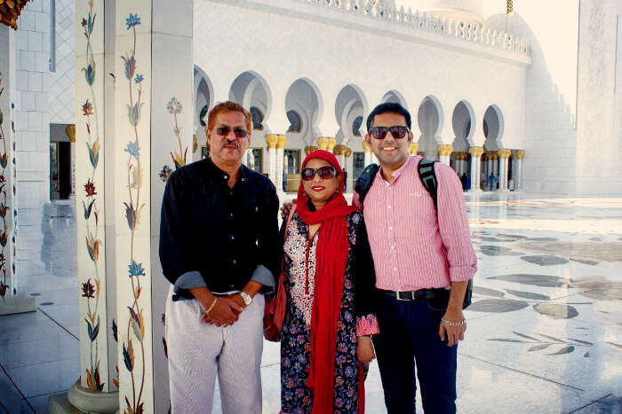 Viraj's family trip to Dubai