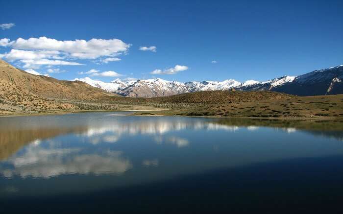 Dhankar Lake in Spiti - which is among the most beautiful things to see in Spiti