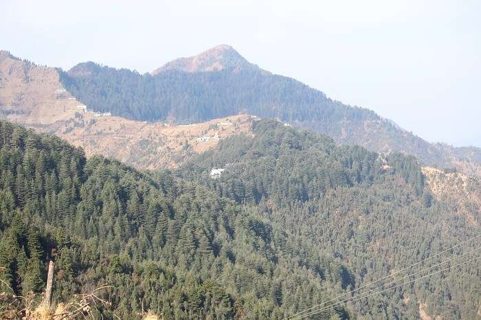 mountain range in dhanaulti