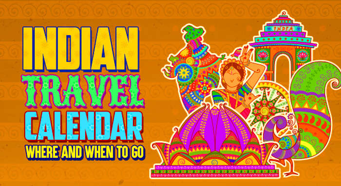 India Travel Calendar cover image